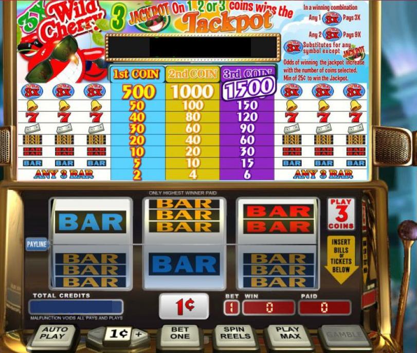free wild cherry slot machine games