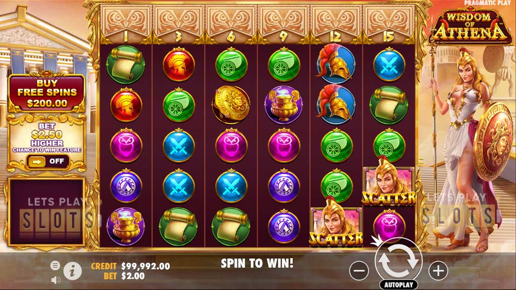 Earn The “Wisdom of Athena” To Win A $10k Max Cash Jackpot!